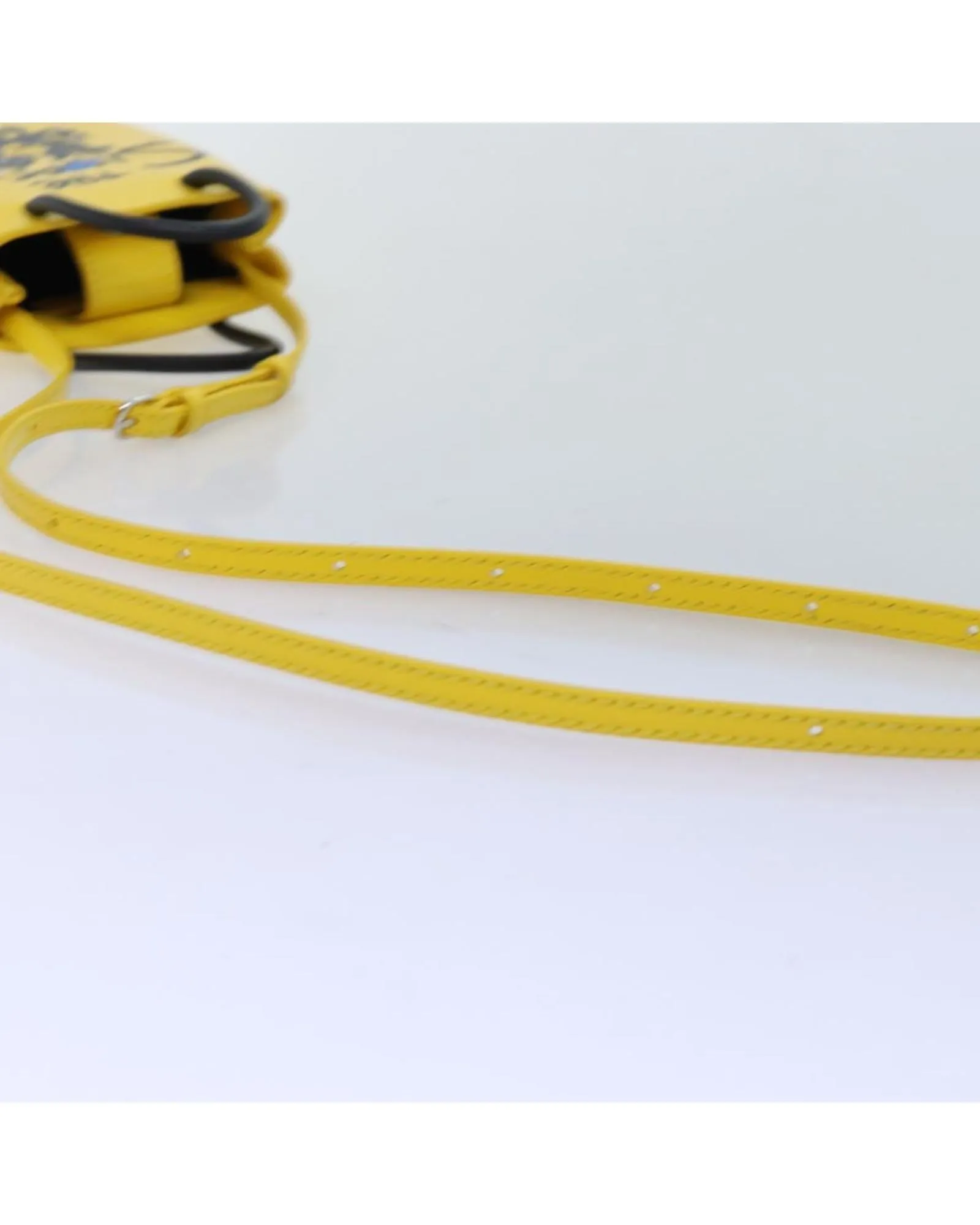 BALENCIAGA Hourglass Mini The Simpsons Yellow Handbag