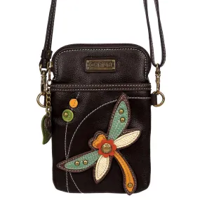 Chala Cellphone Crossbody Handbag DRAGONFLY