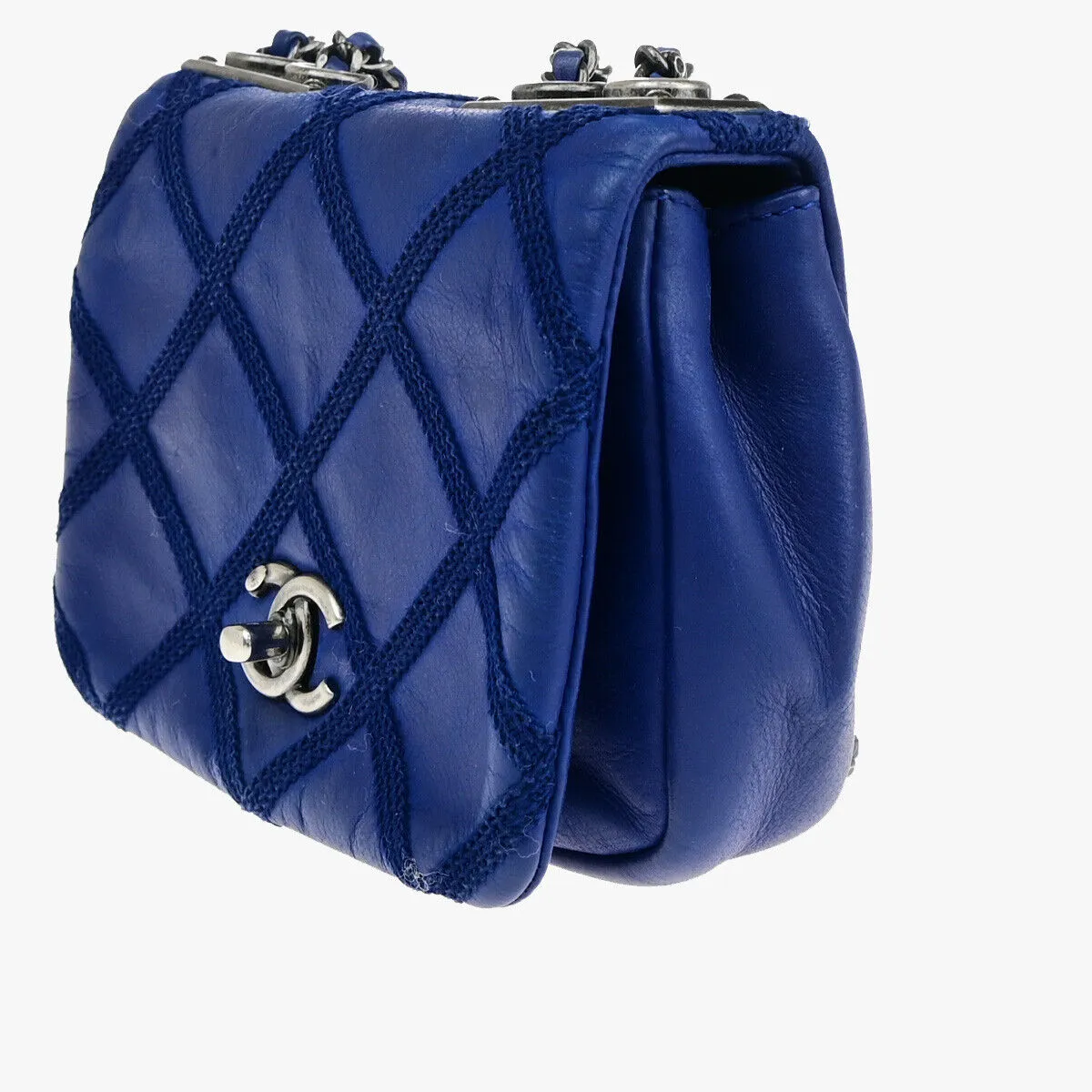 Chanel Cc Logo Mini Matelasse Chain