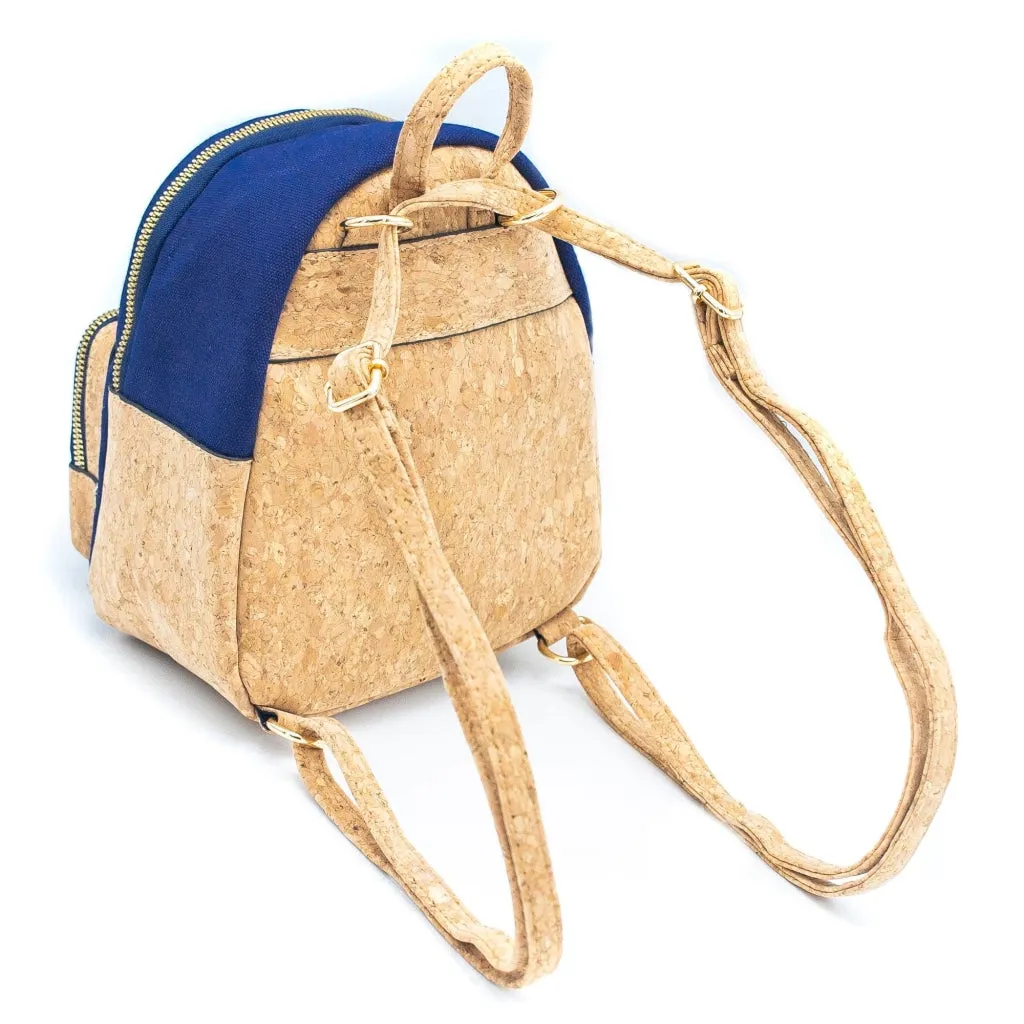 Cork and Cotton Messenger Backpack- BAG-2079