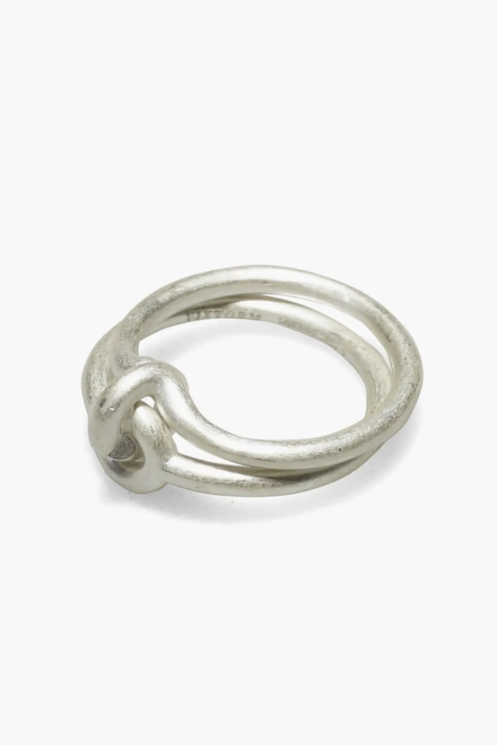 Couple Kiss Silver Ring
