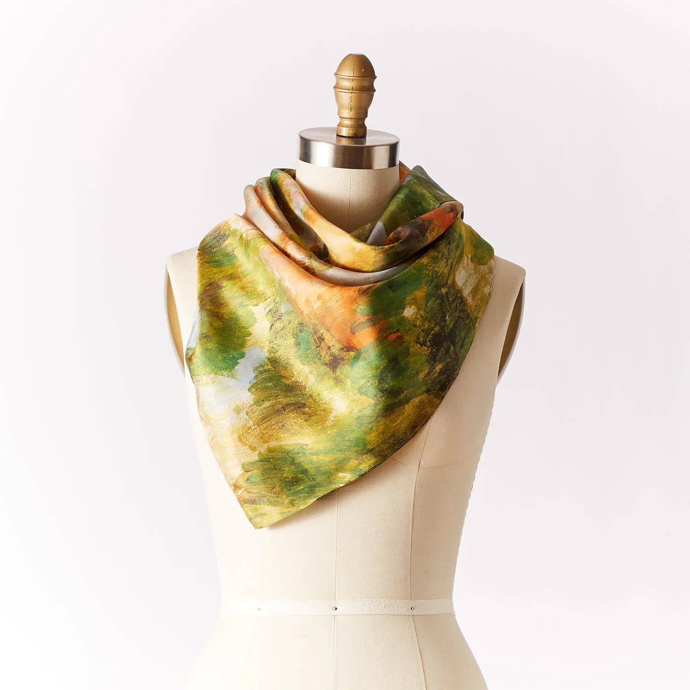 Cézanne "Bibemus Quarry" silk scarf
