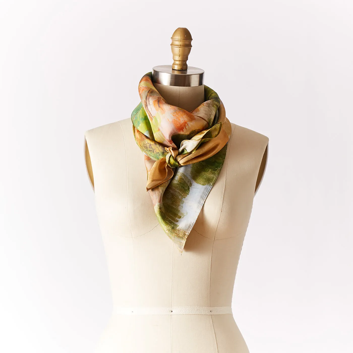 Cézanne "Bibemus Quarry" silk scarf