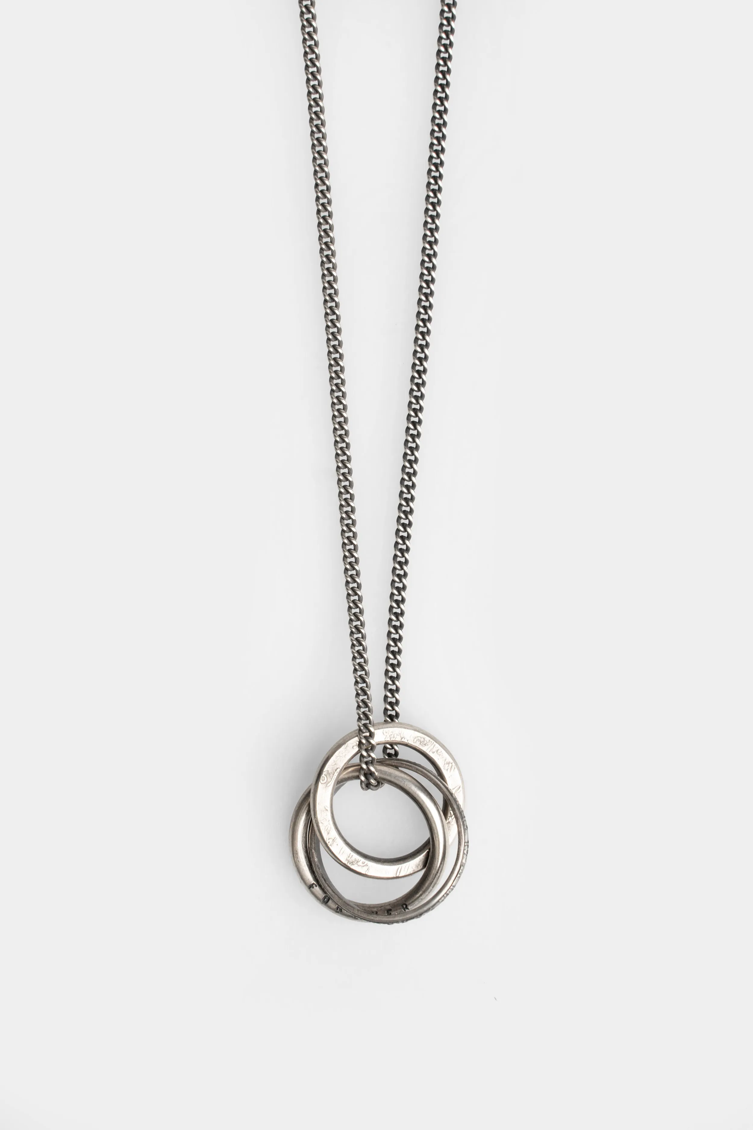 Forever silver necklace