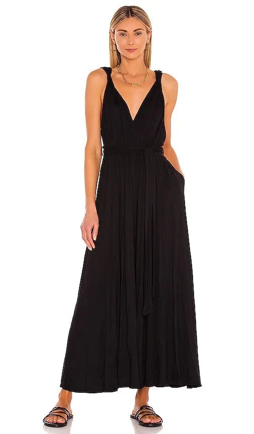 Free People Dani Convertible Jumpsuit in Black