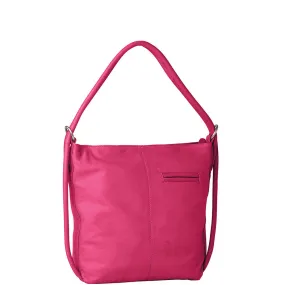 INDIANA LEATHER CONVERTIBLE HANDBAG BACKPACK