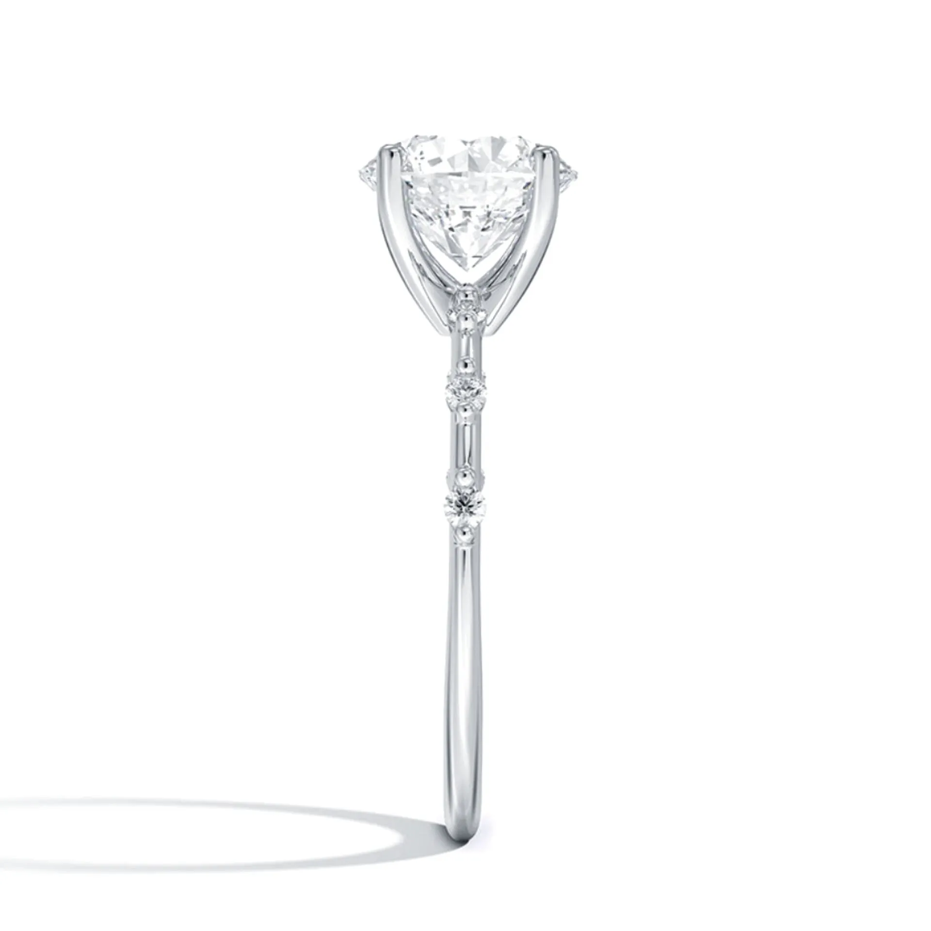 Ixigo 2 carat Solitaire Silver Ring