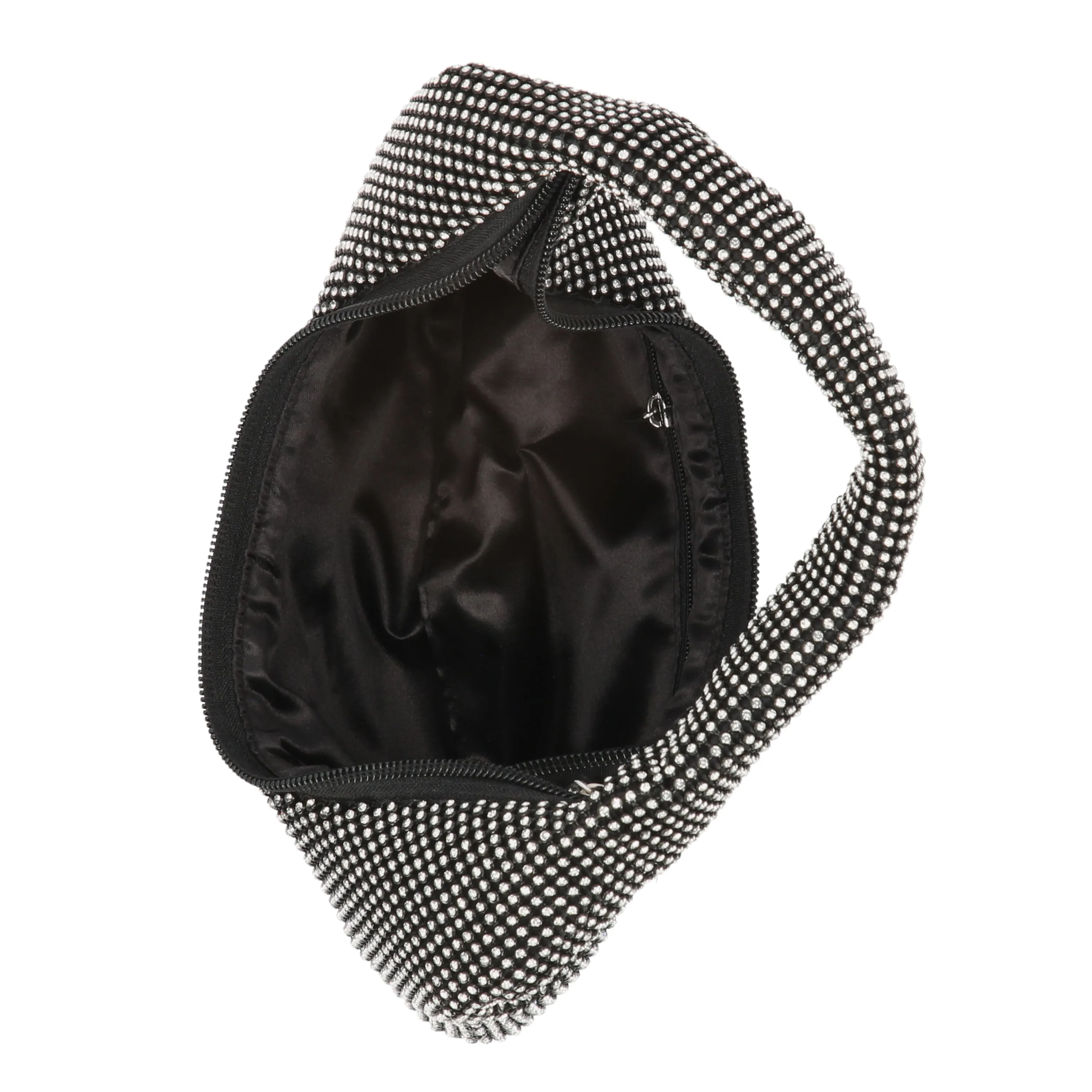 Jessica McClintock Ada Crystal Shoulder Hobo Handbag