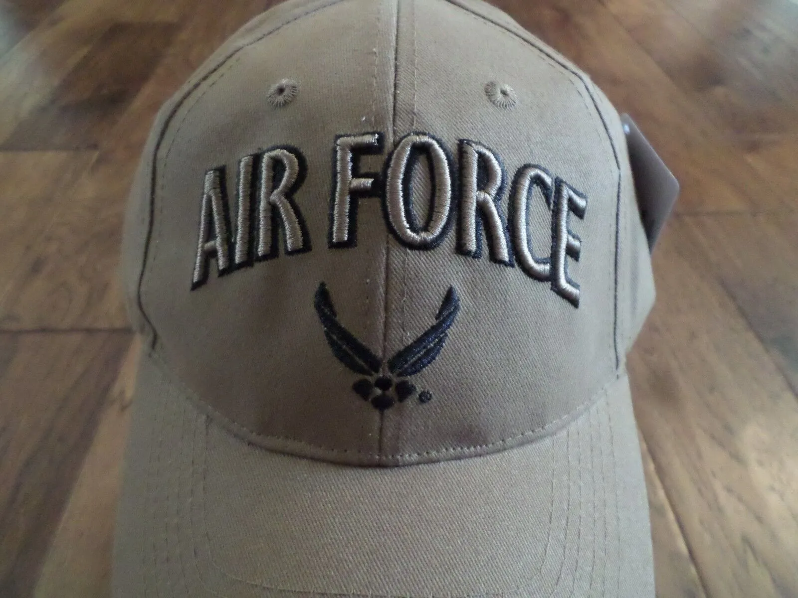 NEW U.S AIR FORCE COYOTE BROWN HAT 3D EMBROIDERED OFFICIAL BALL CAP