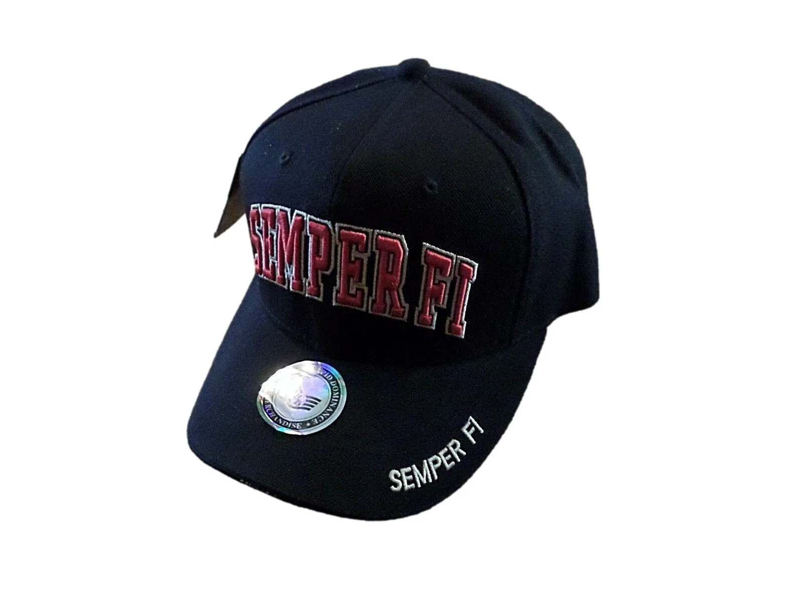New U.S Military Marine Corps Semper Fi Hat 3-D Embroidered Legend Baseball Cap