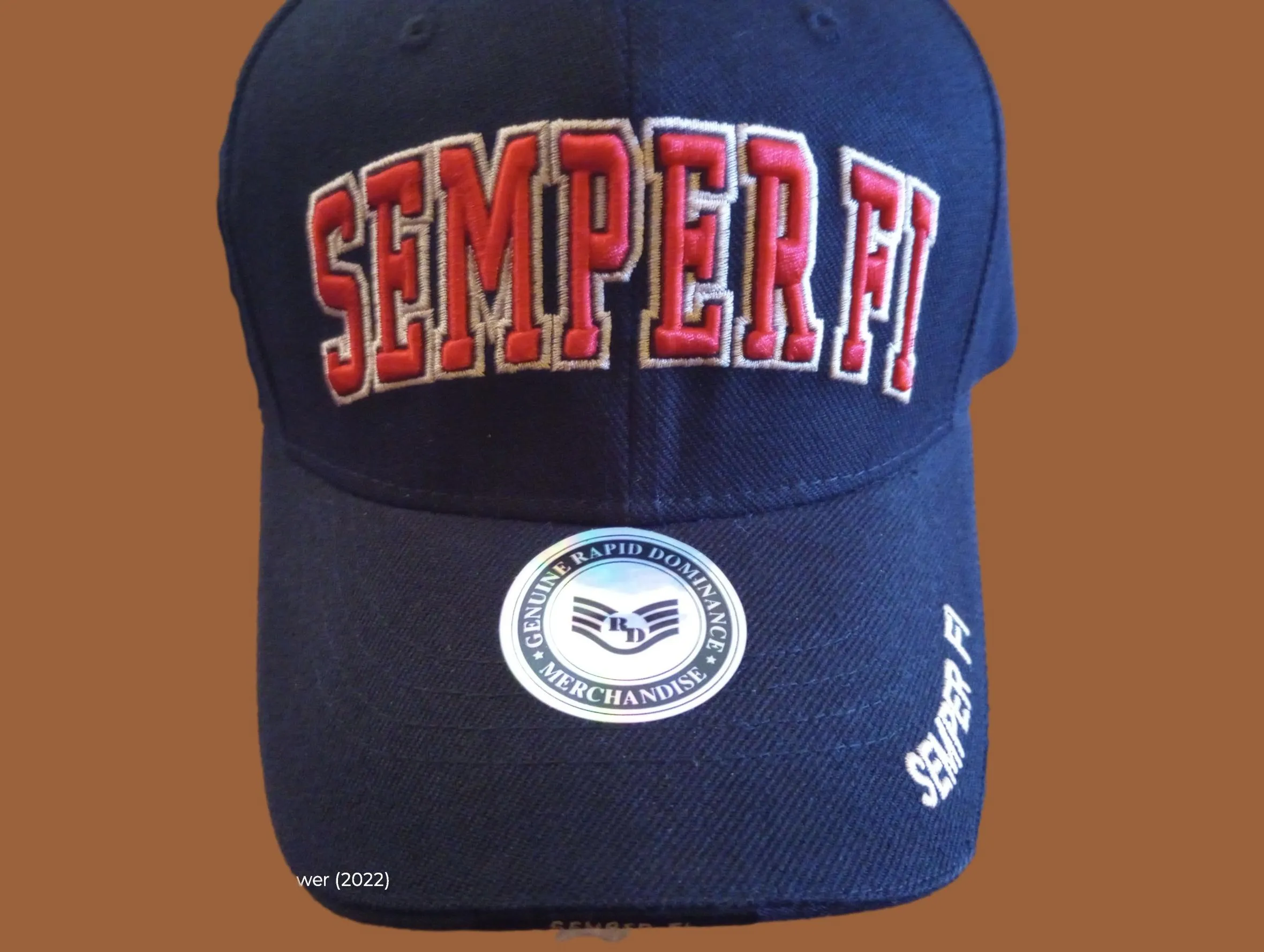 New U.S Military Marine Corps Semper Fi Hat 3-D Embroidered Legend Baseball Cap