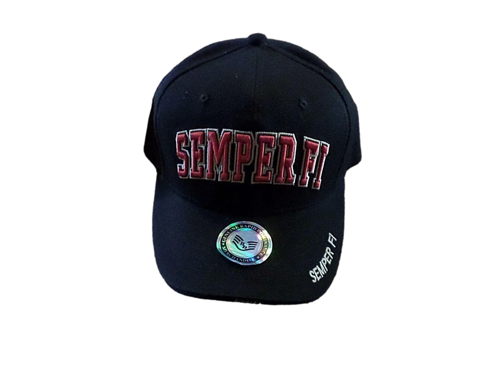 New U.S Military Marine Corps Semper Fi Hat 3-D Embroidered Legend Baseball Cap
