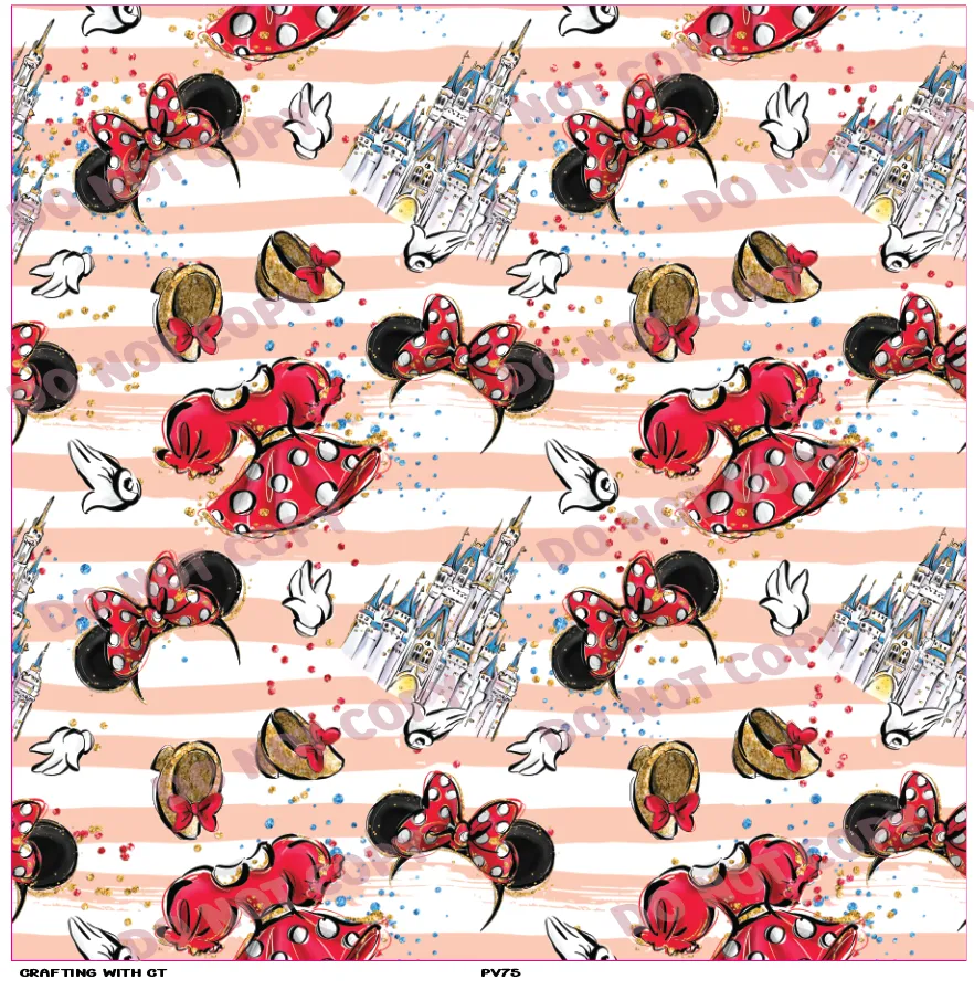 PV75 Castle and ears vinyl sheet