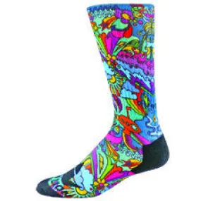 Sublimated Groovy Sport Socks (Unisex)