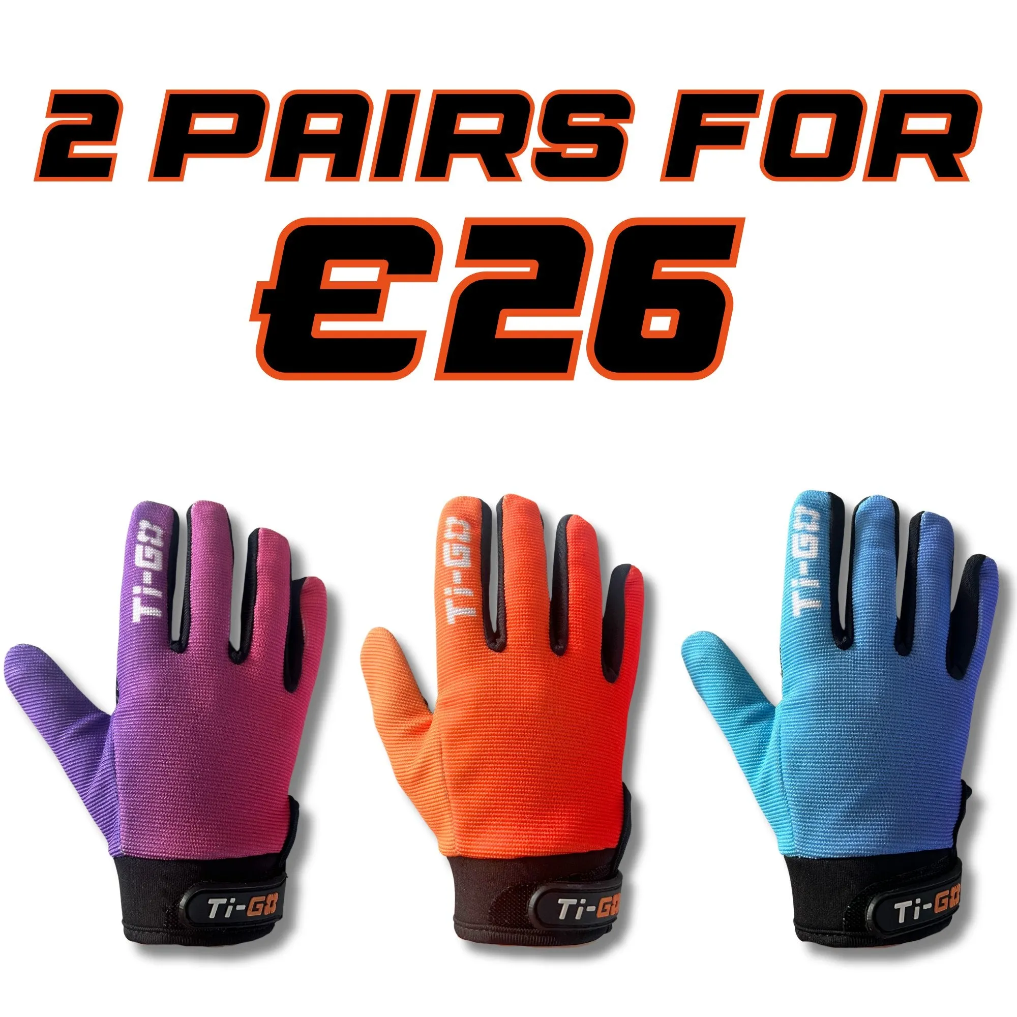 Ti-GO Tech Kids Bike Gloves