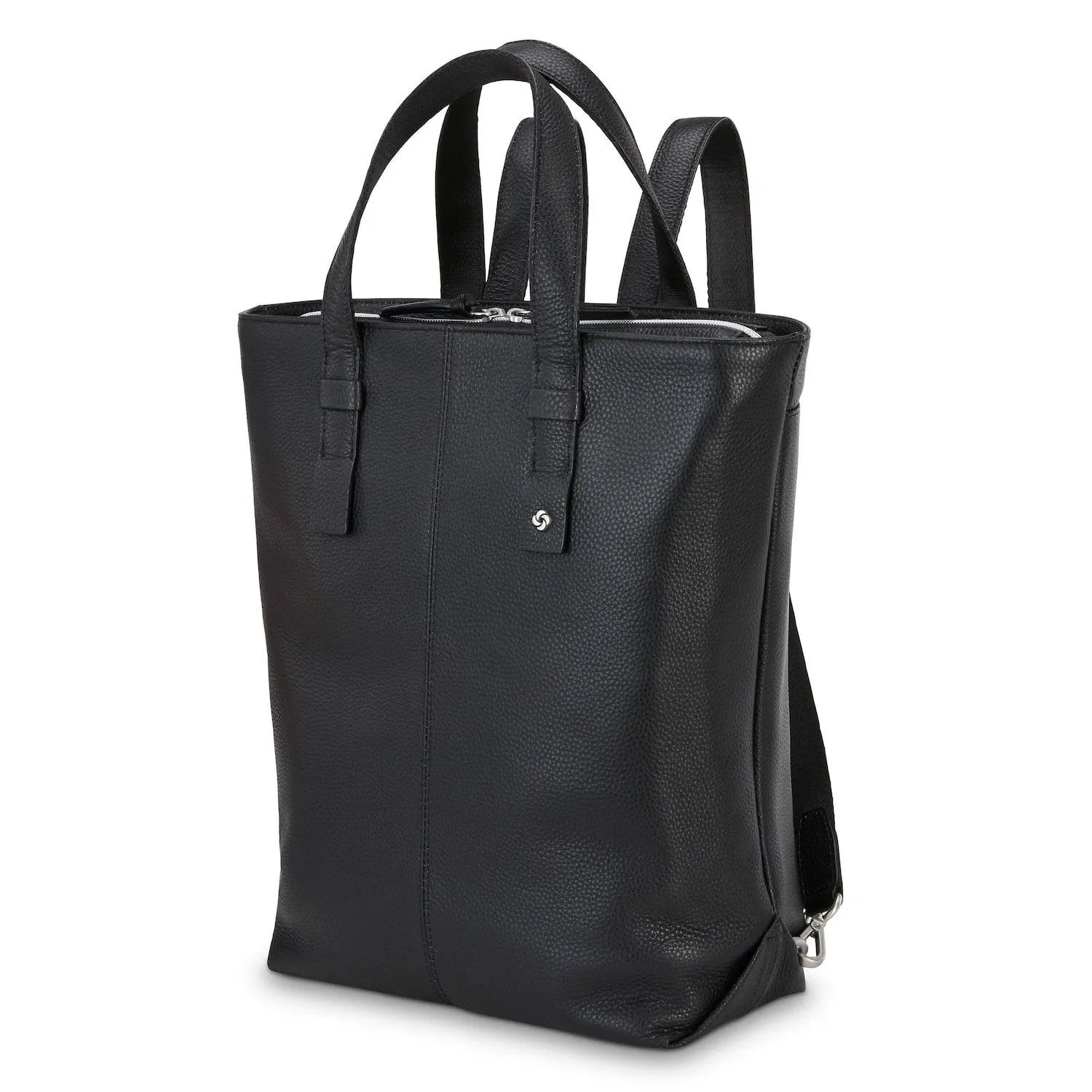Women's Convertible Leather Backpack
