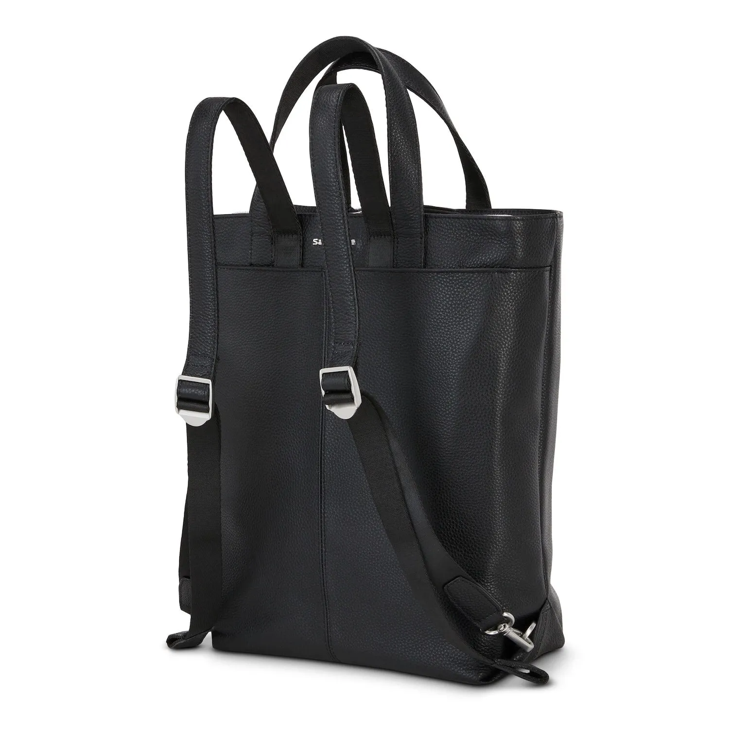 Women's Convertible Leather Backpack