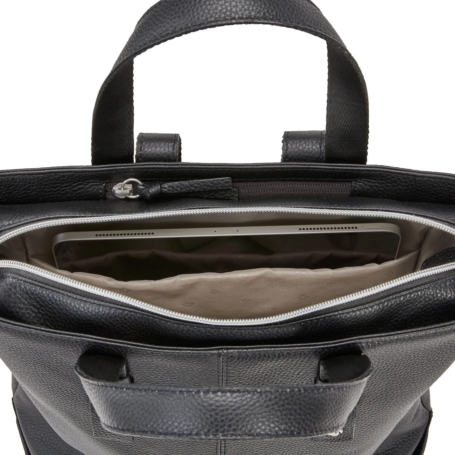 Women's Convertible Leather Backpack